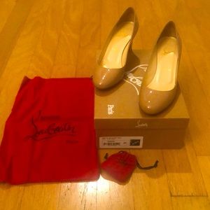 Nude, Louboutin-Mistica, size 6.5